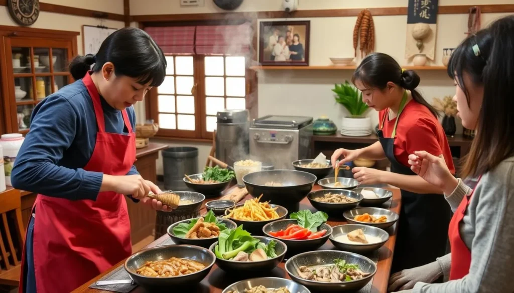 Traditional Korean cooking class in Seongnam