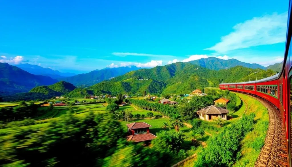 Train from Hanoi to Lao Cai