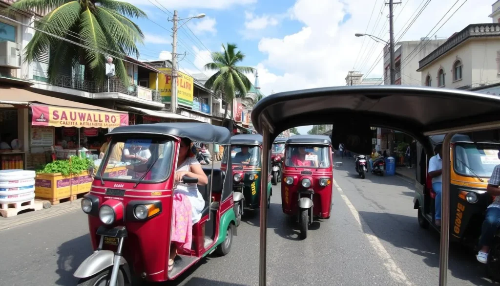 Tuk-tuk tour in Colombo, Sri Lanka