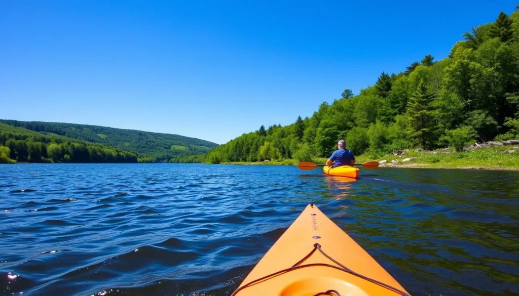 Upper Iowa River kayaking image