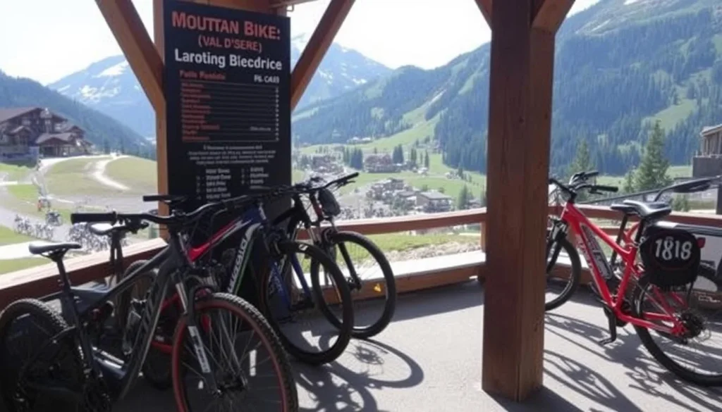 Val d'Isère mountain bike rental