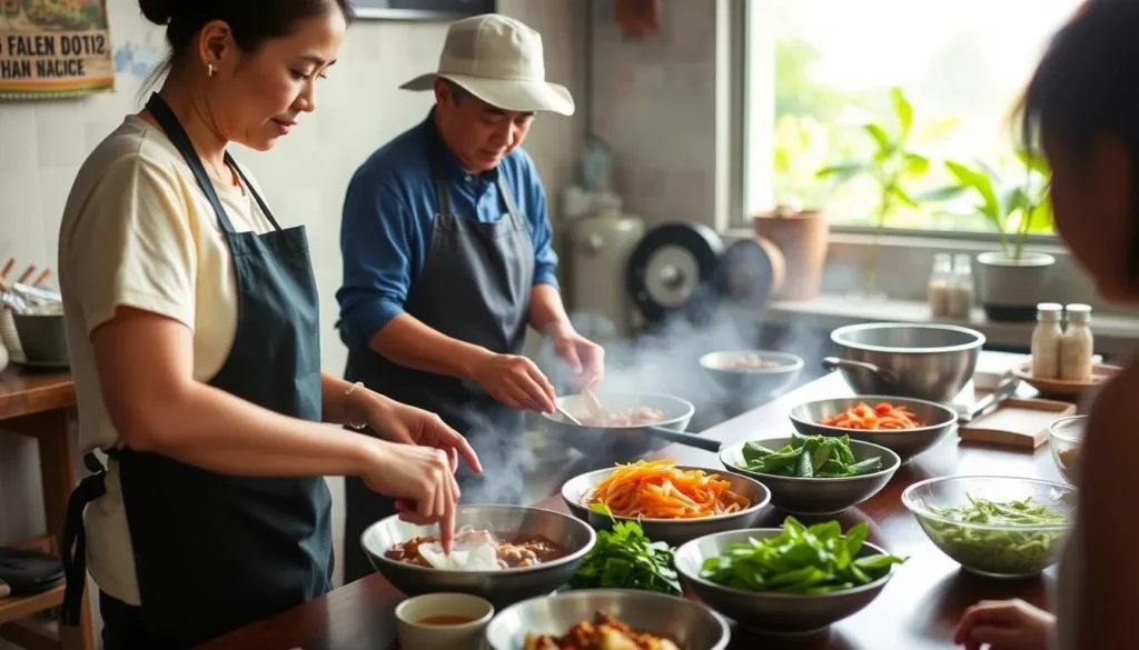 Vietnamese cooking class in Da Nang with a local chef