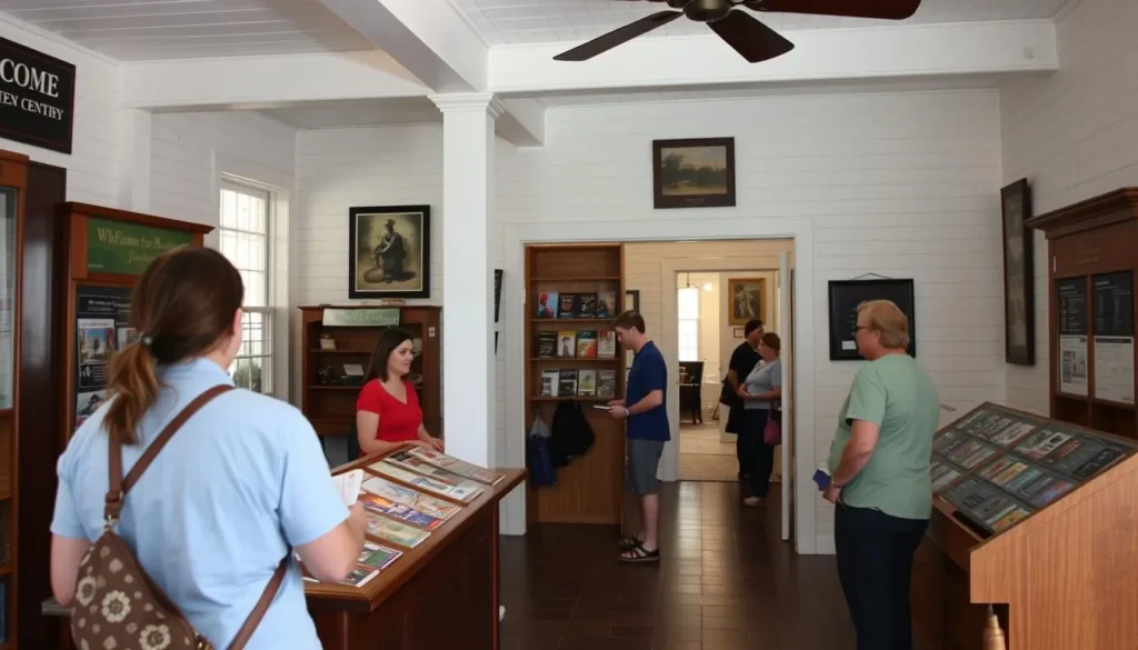 Visitor information center at Russ House in Jackson County Florida Visitor information center at Russ House in Jackson County Florida