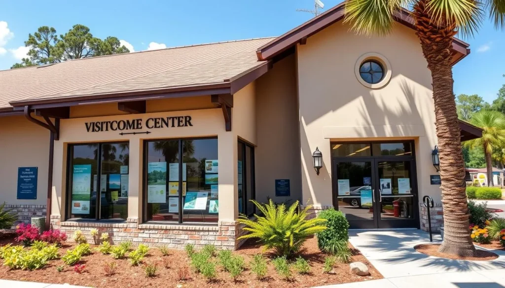 Visitor information center in Alachua County Florida