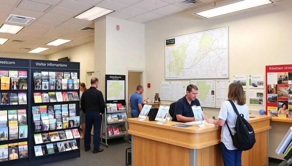 Visitor information center in Allentown Pennsylvania providing guidance on things to do Visitor information center in Allentown Pennsylvania providing guidance on things to do