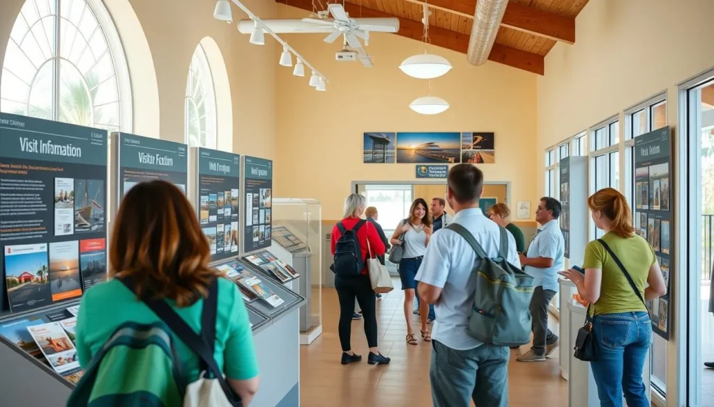 Visitor information center in St. Lucie County with brochures and helpful staff Visitor information center in St. Lucie County with brochures and helpful staff