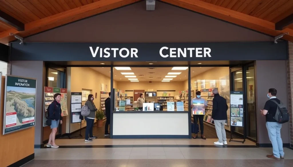 Visitor information center in downtown Chico Butte County California Visitor information center in downtown Chico Butte County California