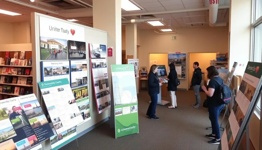 Visitor information center in downtown Schenectady with brochures and helpful staff Visitor information center in downtown Schenectady with brochures and helpful staff