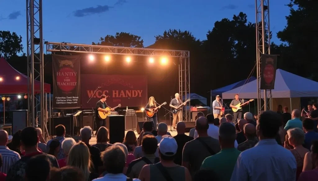 W.C. Handy Music Festival performance in Florence Alabama W.C. Handy Music Festival performance in Florence Alabama