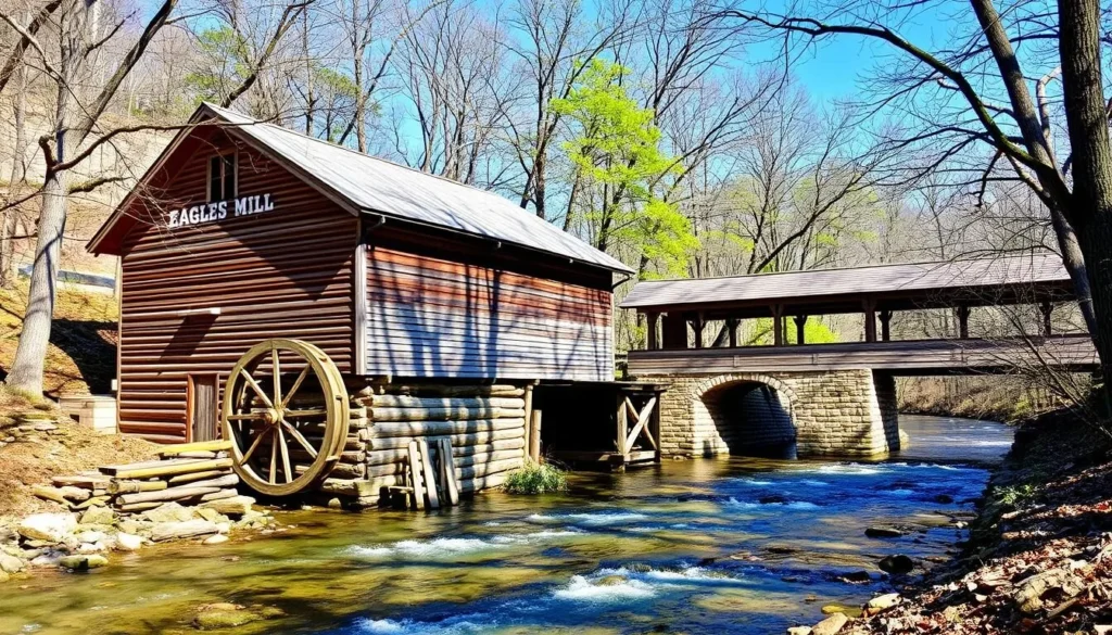 War Eagle Mill near Eureka Springs Arkansas, a popular day trip thing to do War Eagle Mill near Eureka Springs Arkansas, a popular day trip thing to do