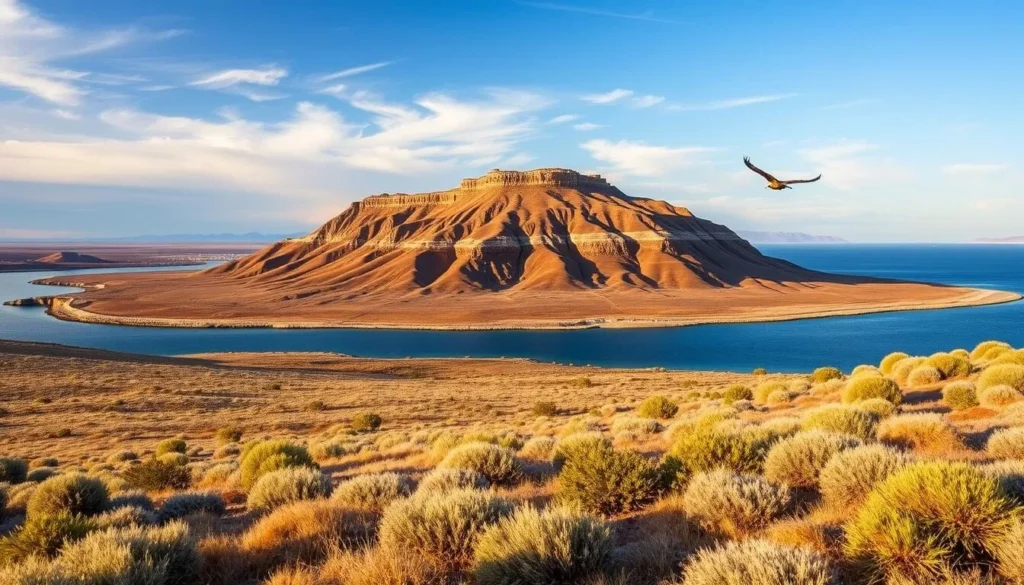 Wild Horse Island State Park, a 2,163-acre island with historical significance and abundant wildlife, including bighorn sheep, mule deer, and bald eagles.