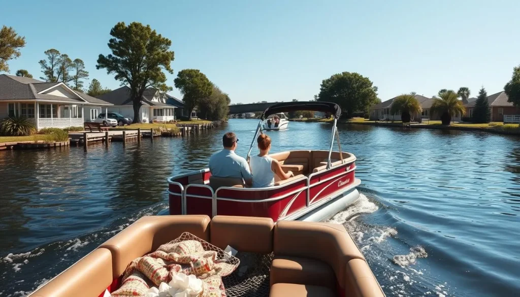 Winter Haven Chain of Lakes pontoon boat tour in Polk County Florida Winter Haven Chain of Lakes pontoon boat tour in Polk County Florida
