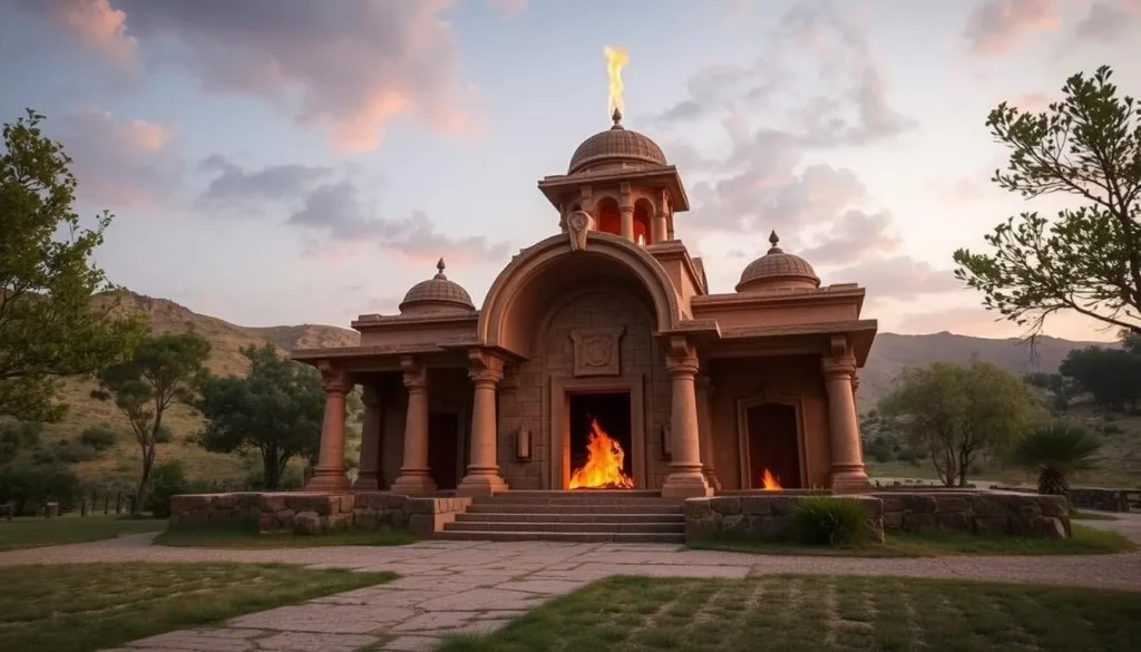 An image of Ateshgah Fire Temple