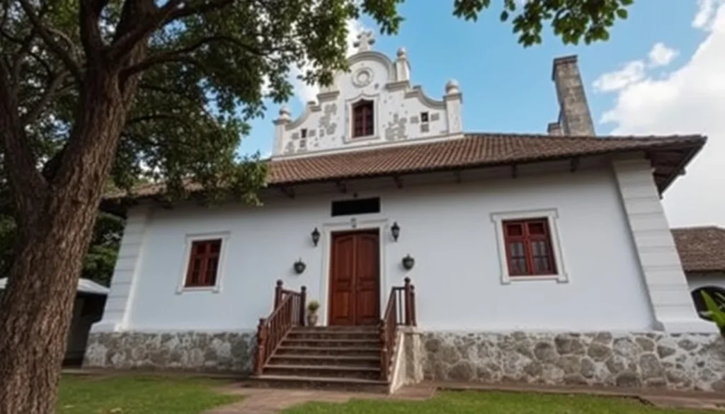 An image of Camiña Balay nga Bato heritage house in Iloilo, Philippines