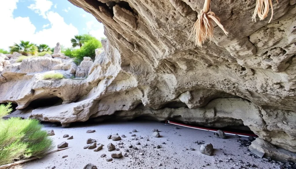 An image of Cathedral Cave, also known as Spider Rock Cave, near Rock Sound, Eleuthera.