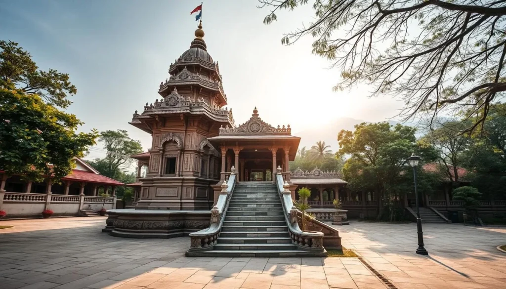 An image of Libai Temple's serene surroundings and architectural beauty