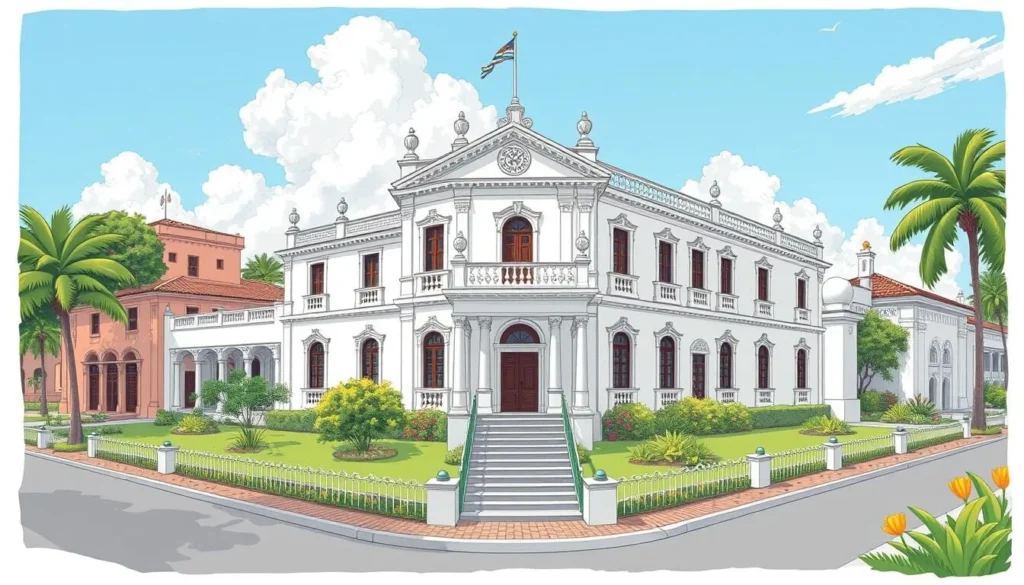 An image of Museo Casa Blanca, a historic house museum in Old San Juan, Puerto Rico. An image of Museo Casa Blanca, a historic house museum in Old San Juan, Puerto Rico.