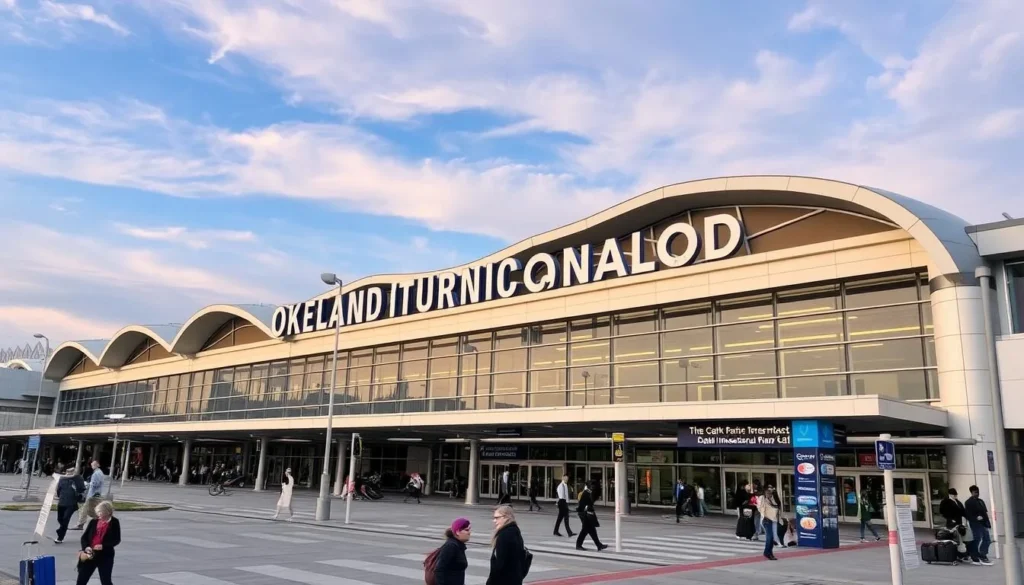 An image of Oakland International Airport terminal
