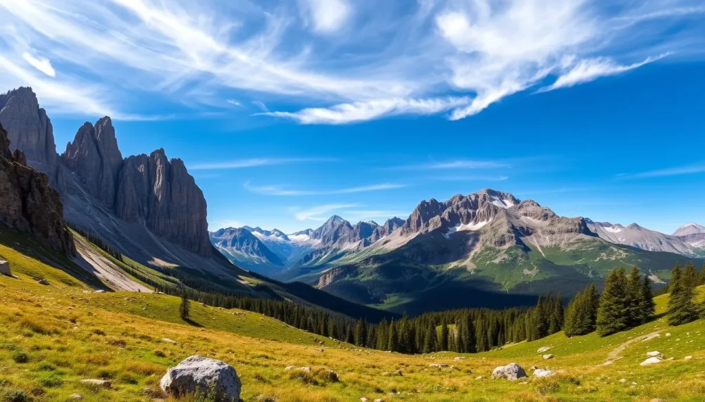 An image of Rocky Mountain National Park's alpine landscape