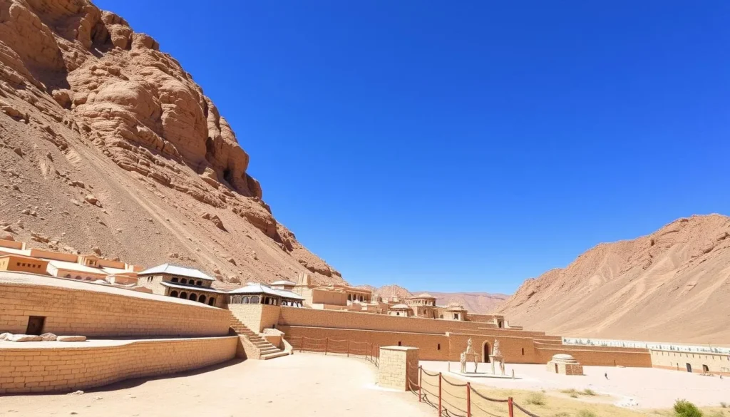 An image of Yangguan Pass, a historical site in Dunhuang, China.