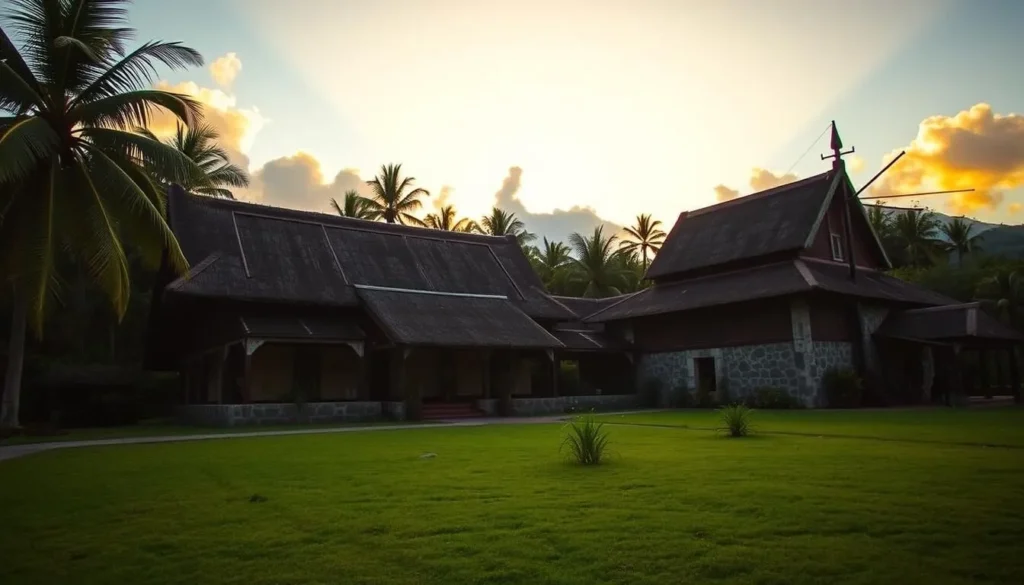 An image of a Chamorro heritage site in the Northern Mariana Islands
