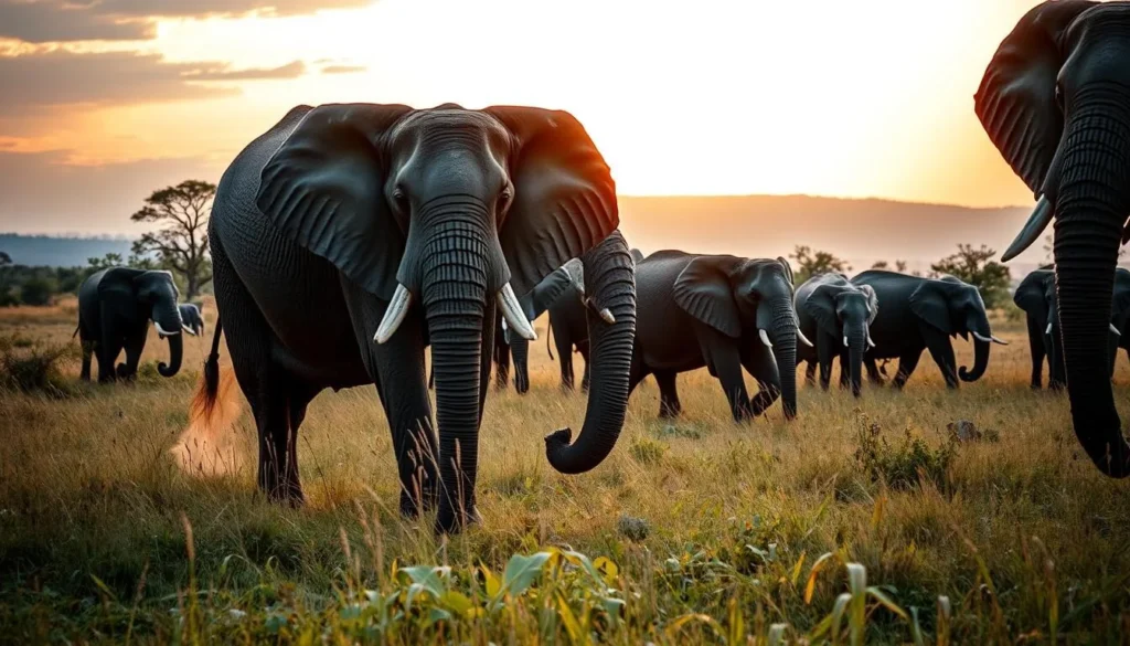 An image of elephants in Gonarezhou National Park