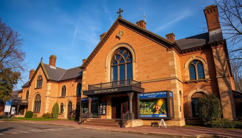 An image of the Brimstone Museum's exterior or a relevant exhibit.