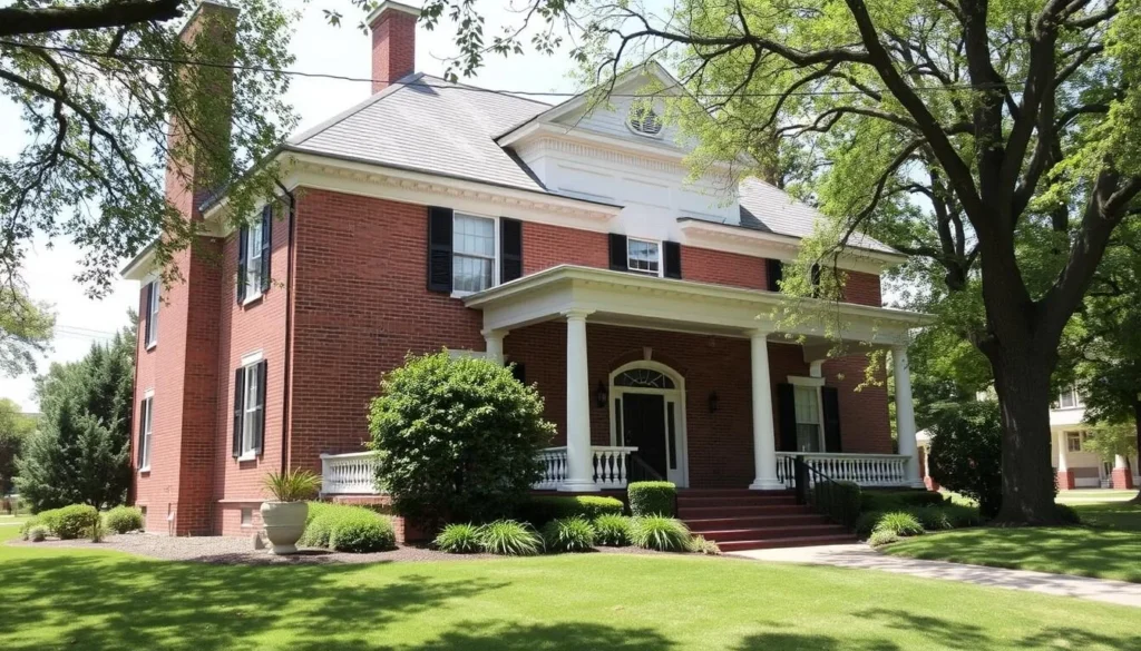 An image of the Clinton House Museum's exterior, showcasing its historic architecture.