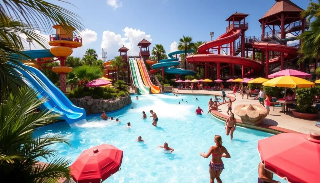 An image of the Hurricane Harbor water park
