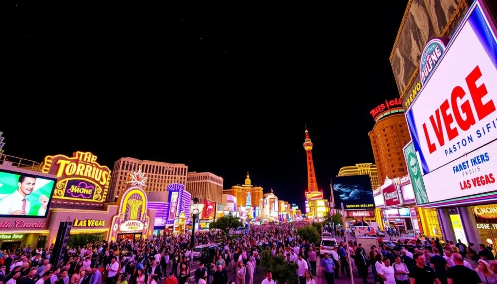 An image of the Las Vegas Strip