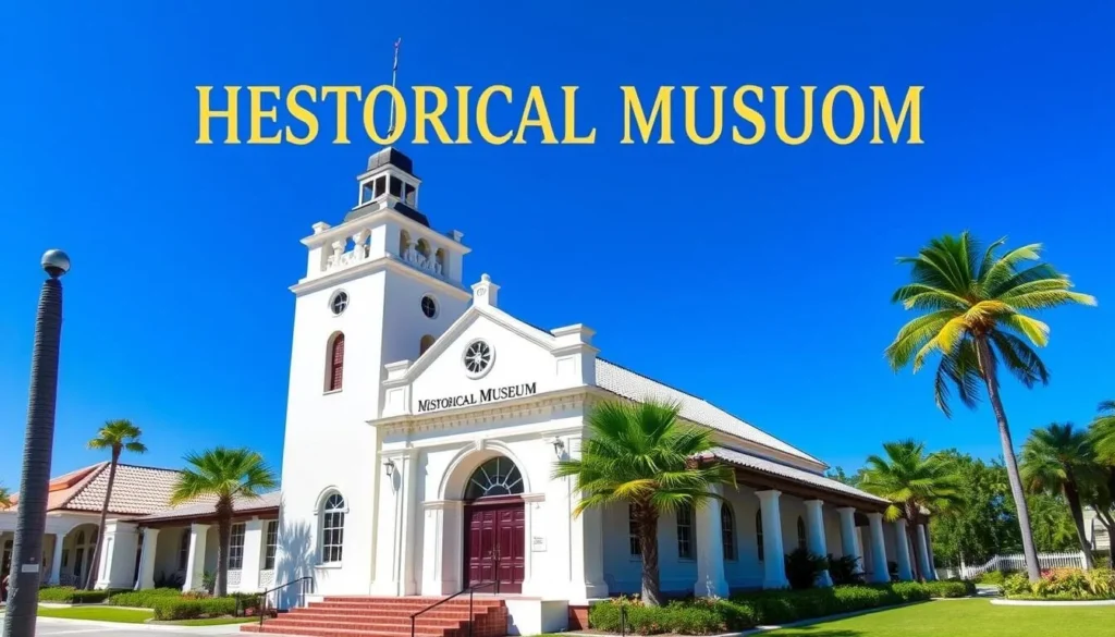 An image of the Marco Island Historical Museum exterior
