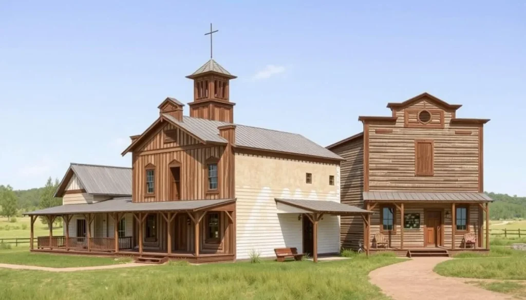 An image of the National Ranching Heritage Center's historic structures