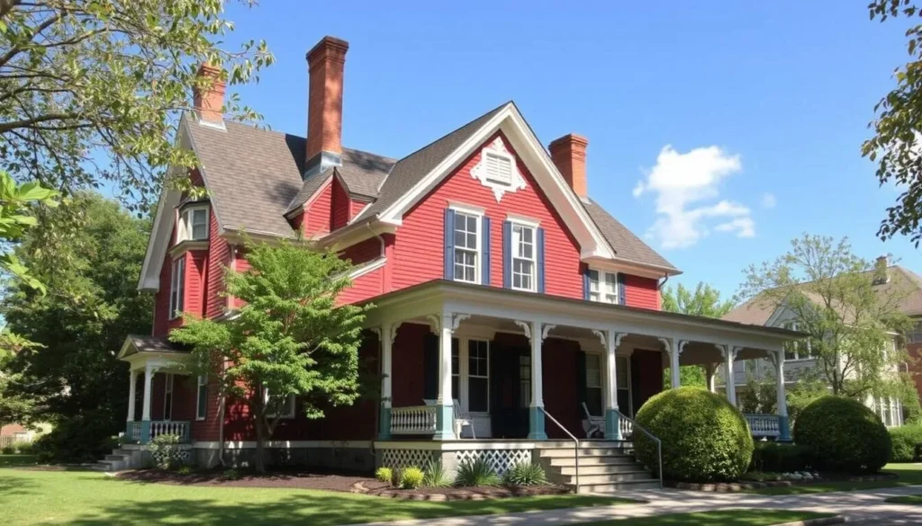 An image of the Ruth Paine House Museum, showcasing its restored 1963 appearance.