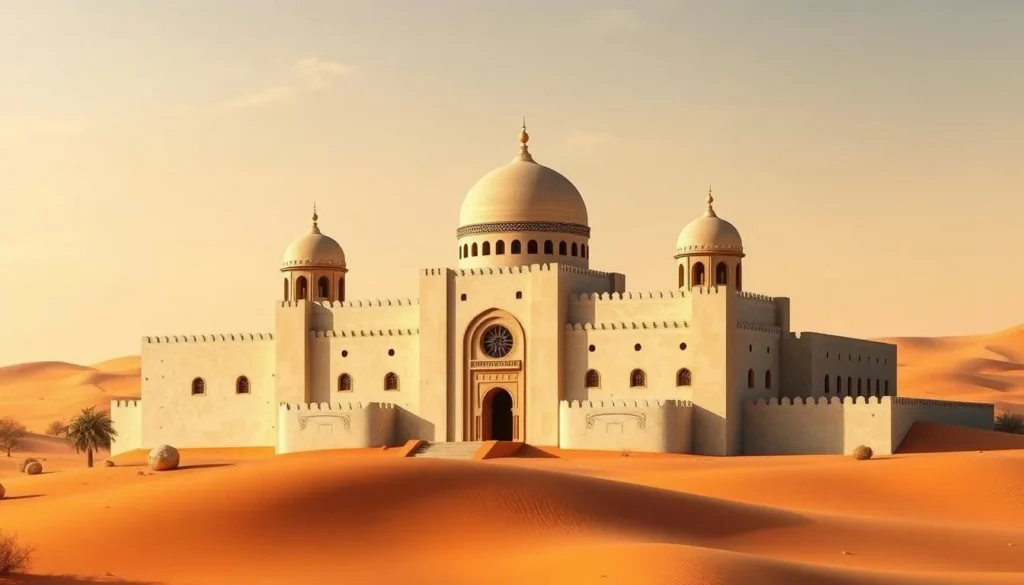 An image of the Sultan's Palace in Agadez
