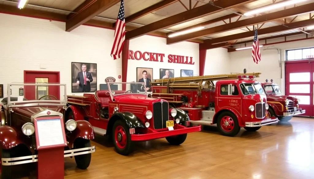 An old fire station turned into a museum showcasing the history of firefighting in Rock Hill.