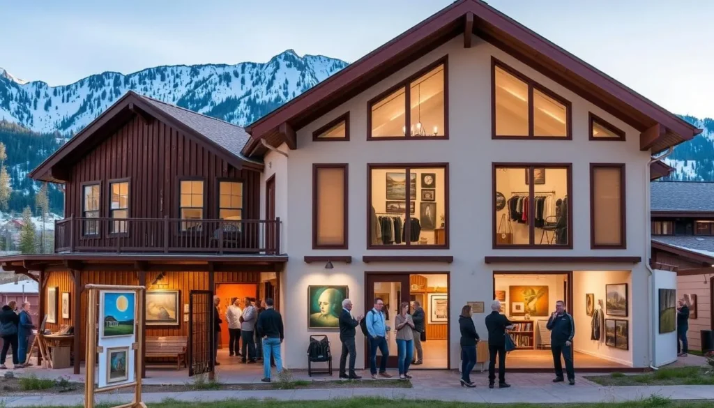 Anderson Ranch Arts Center in Snowmass with art installations and studio spaces