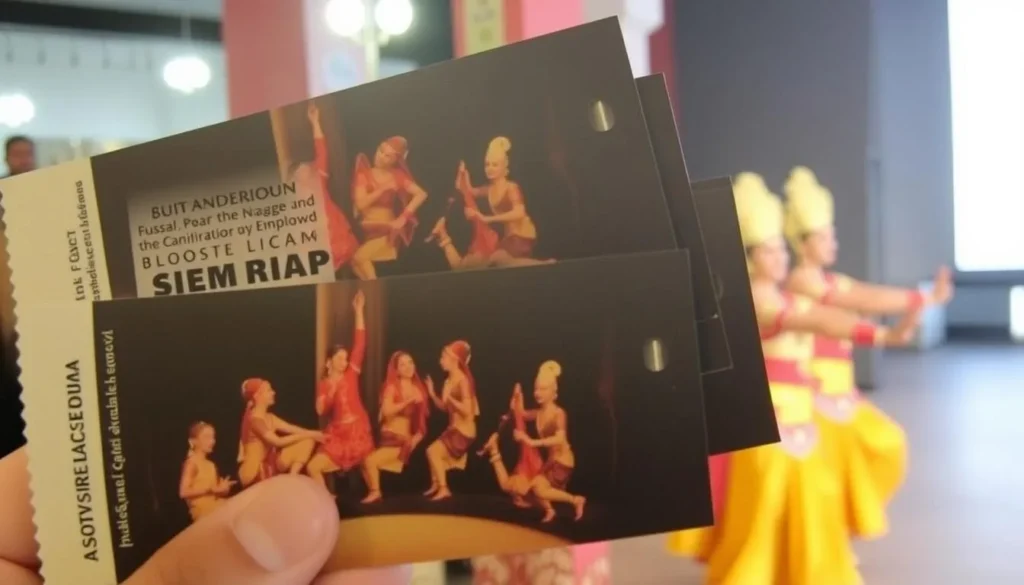 Apsara dance show tickets Siem Reap image