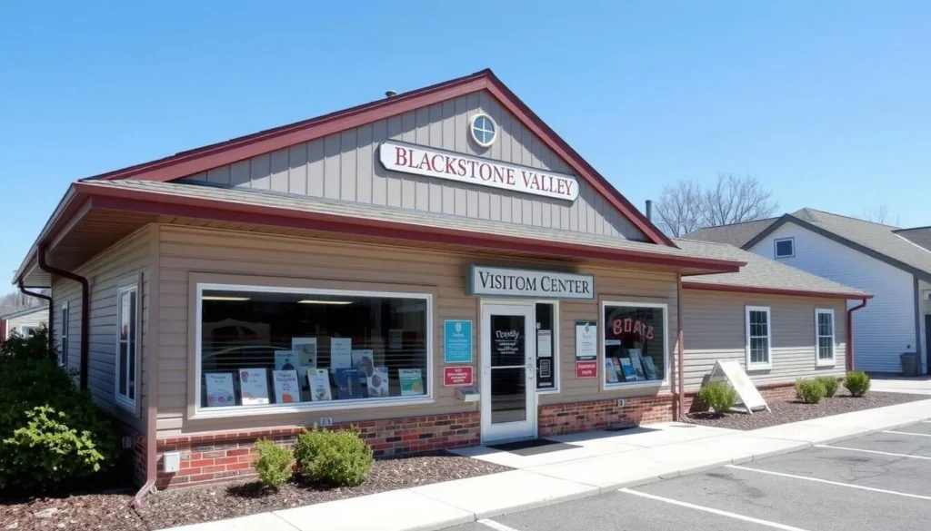Blackstone Valley Visitor Center in Woonsocket Rhode Island