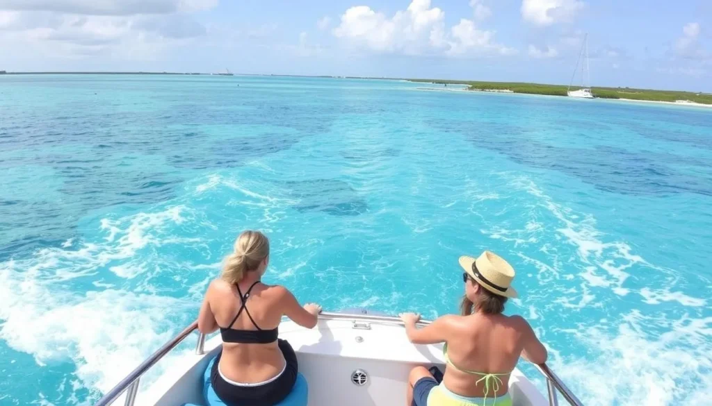 Boat tour around Providenciales, Turks & Caicos