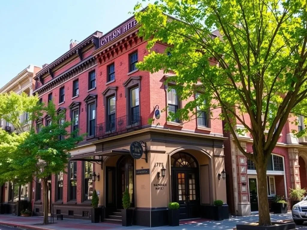 Boutique hotel in Columbia Heights neighborhood near Korean restaurants