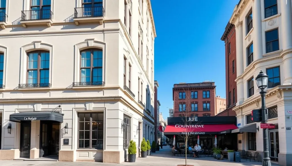 Boutique hotel near Italian restaurants in Washington DC