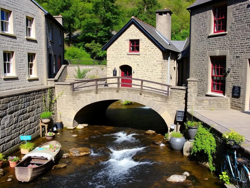 Bridge House, the iconic tiny house built over Stock Beck in Ambleside, Lake District