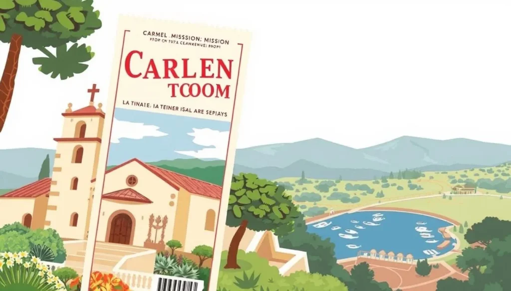 Carmel Mission tour tickets image