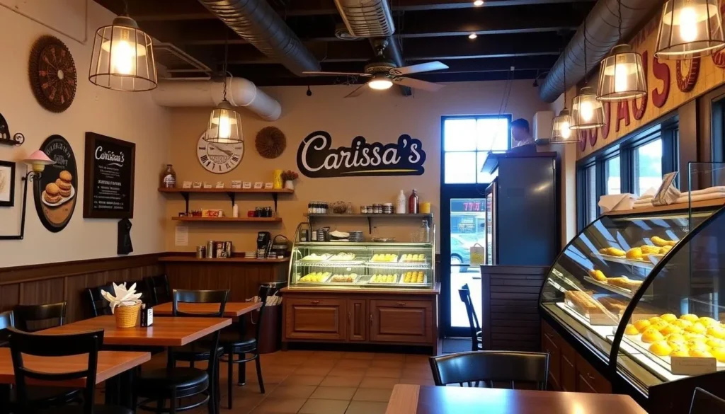 Casual dining at Carissa's Bakery