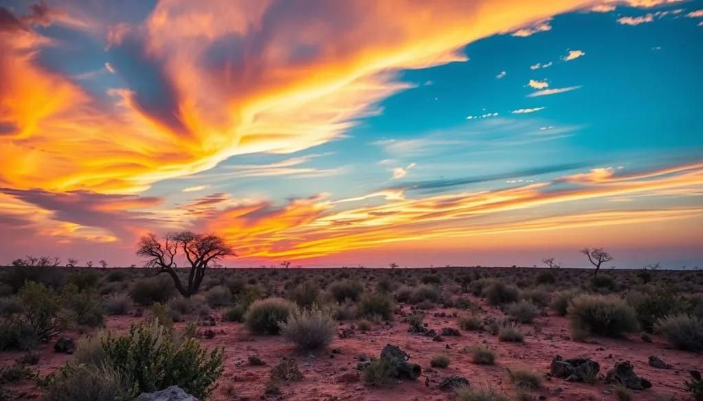 Central Kalahari Game Reserve safari landscape