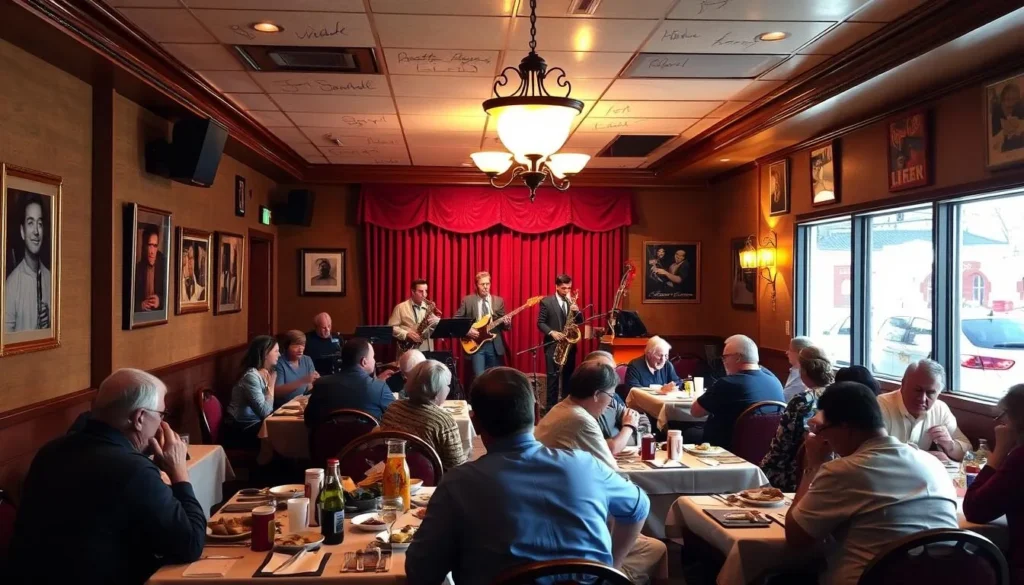 Chinese food and jazz performance at Chan's in Woonsocket Rhode Island