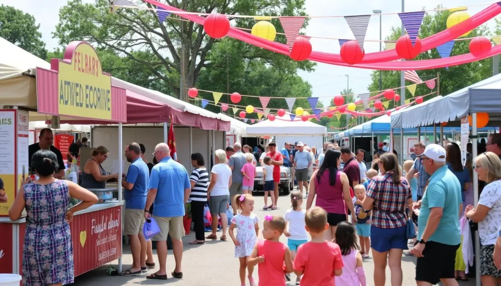 Cultural festival with food vendors and performances in Millsboro