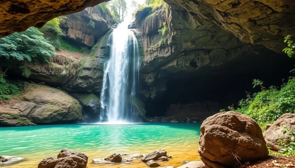 Davis Falls and Gupteshwor Cave