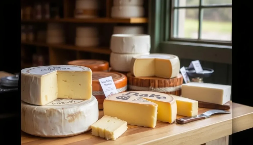 Discover the artisanal cheeses and local products at Yarra Valley Dairy.