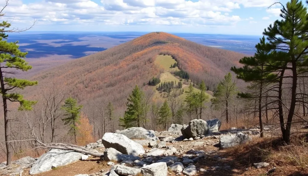 Discover the beauty of Mount Nittany through our interactive trail map.